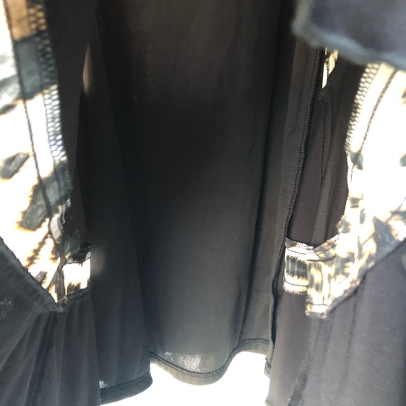 Joseph Ribkoff Midi Sleeveless Dress.Brown Leopard Cheetah Print.Formal,Party. - Picture 6 of 7